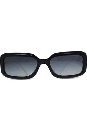 CHANEL 1990-2000 eckige Icons Sonnenbrille
