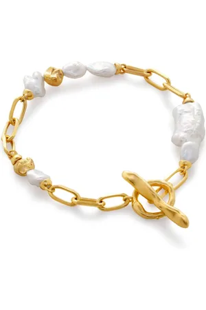 Monica Vinader X Amy Powney Keshi-Perlenarmband