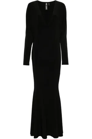 Norma Kamali Abendkleid mit V-Ausschnitt
