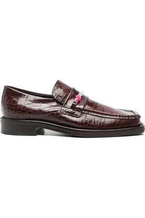 MARTINE ROSE Loafer mit Perlen-Logo