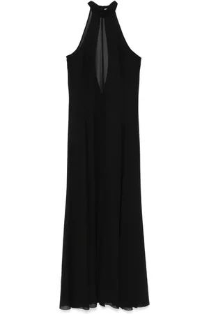 Patrizia Pepe Semi-transparentes Maxikleid