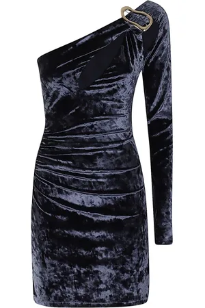 AMEN Samtkleid mit Schnalle