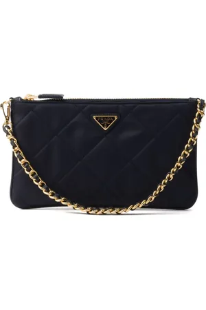 Prada Gesteppte Re-Nylon Clutch