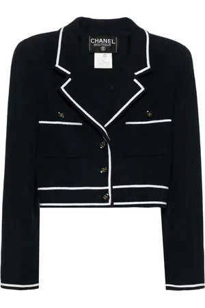 CHANEL 1995 einreihige Jacke