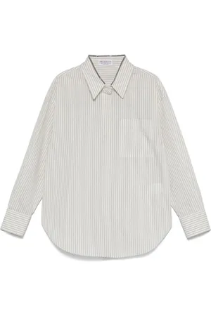 Brunello Cucinelli Gestreiftes Hemd