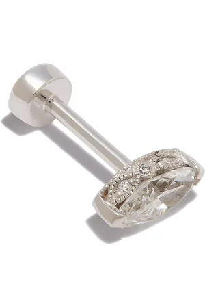 Maria Tash 18kt Weißgoldohrstecker mit Diamanten