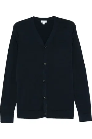 Sunspel Cardigan aus Merinowolle