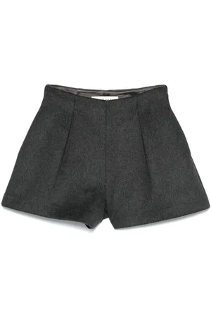 Rohe Shorts aus Filz