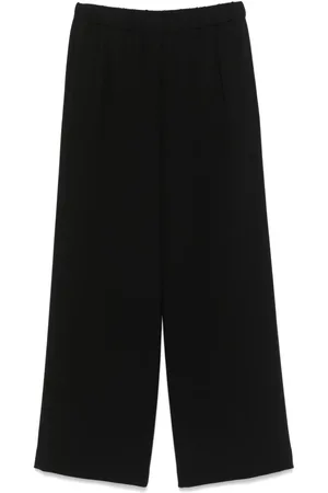 Aspesi Hose aus Krepp mit Stretchbund