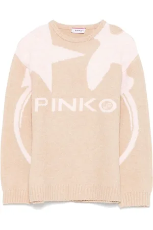 Pinko Pullover mit Intarsienmuster