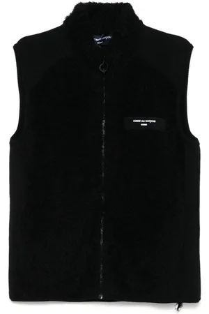 Comme des Garçons Weste mit gebürstetem Effekt