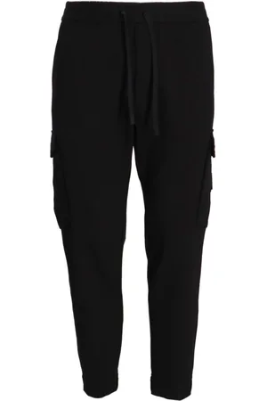 HUGO BOSS Tapered-Hose aus Popeline