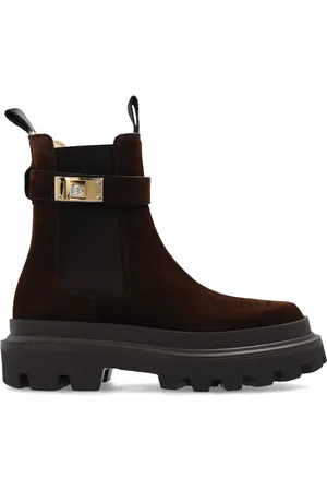 Dolce & Gabbana Chelsea-Boots im Military-Look