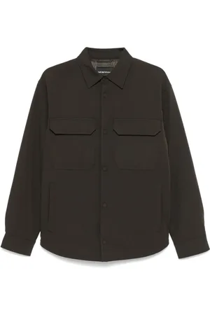 Emporio Armani Hemdjacke mit Knopfleiste