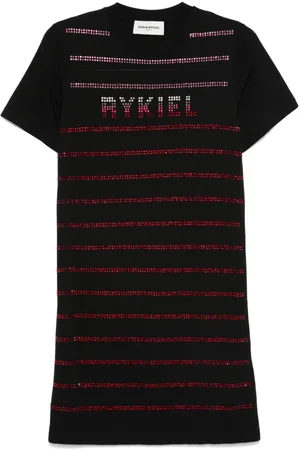 Sonia by Sonia Rykiel Kurzärmeliges Minikleid mit Strass