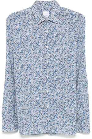 Xacus Hemd mit Blumen-Print
