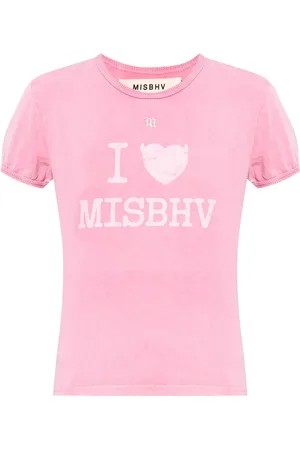 MISBHV T-Shirt mit Logo-Print