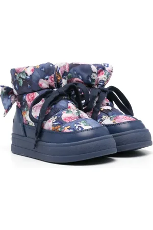 MONNALISA Schneestiefel mit Blumen-Print