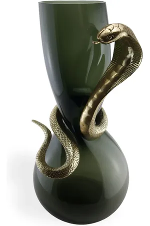 VANESSA MITRANI Cobra Smoke and Bronze Vase 400mm