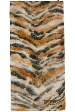 Twin-Set Schal mit Leoparden-Print
