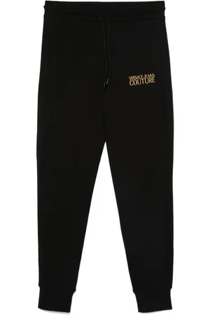 VERSACE Jogginghose mit Logo-Stickerei
