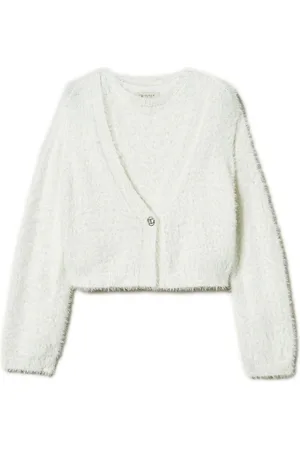 Twin-Set Cardigan mit gebürstetem Finish