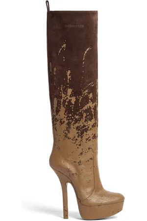 Dsquared2 Stiefel mit Malerei-Print 120mm