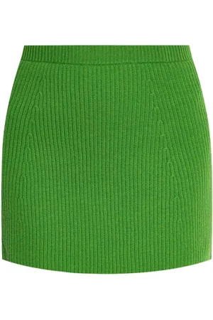 Sportmax Minirock aus geripptem Strick