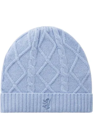 PRINGLE OF SCOTLAND Kaschmirmütze mit Zopfmuster