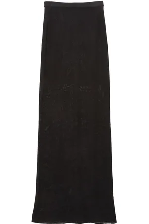 FLEUR DU MAL Maxirock aus Pointelle-Strick