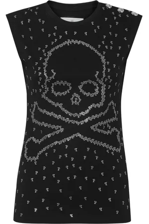 Philipp Plein Skull & Bones Tanktop