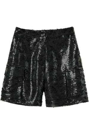 Twin-Set Shorts mit Paillettenverzierung