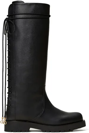 Twin-Set Schnürstiefel aus Leder
