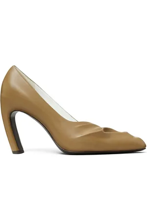 Tory Burch Skulpturale Peeptoe-Pumps 90mm