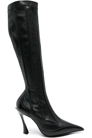MUGLER Kniehohe Corset Stiefel 105mm