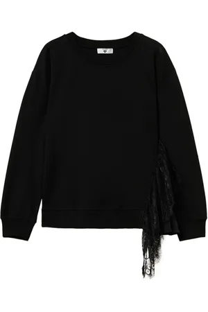 Twin-Set Sweatshirt mit Faltendetail
