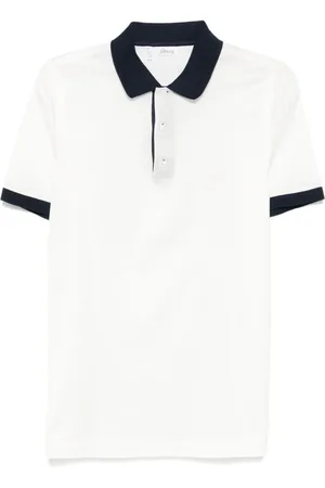 BRIONI Poloshirt mit Logo-Stickerei