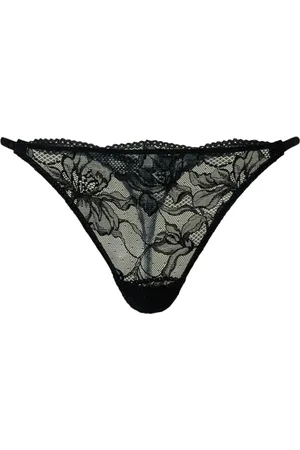Twin-Set Tanga mit Spitze