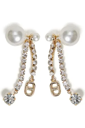 Twin-Set Ohrringe mit Kristallen