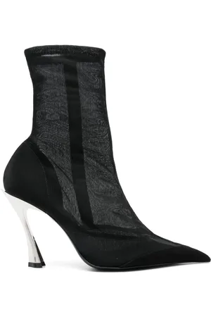 MUGLER Mesh-Fang-Stiefel 95mm