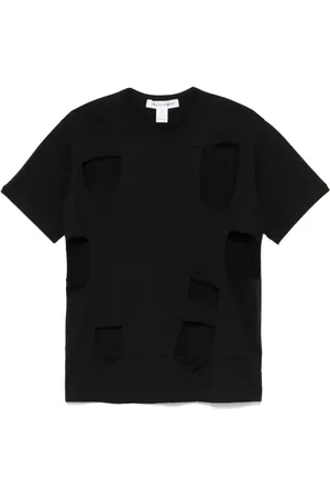 Comme des Garçons T-Shirt mit Cut-Out