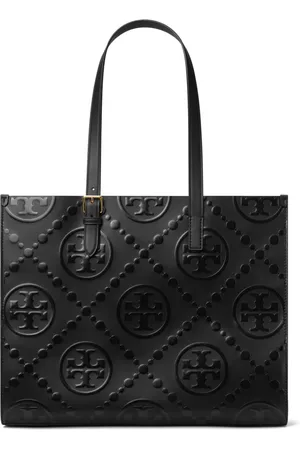 Tory Burch Shopper mit Monogramm-Prägung
