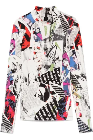 Diane von Furstenberg Doha Oberteil