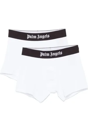 Palm Angels 2er-Pack Boxershorts mit Logo-Bund