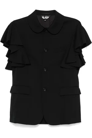 Comme des Garçons Blazer mit Rüschendetail