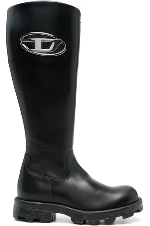 Diesel Stiefel mit Oval D-Logo