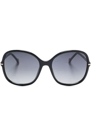Carolina Herrera Sonnenbrille mit Oversized-Gestell