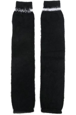 Marni Handschuhe mit Streifendetail