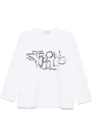 Comme des Garçons T-Shirt mit Pailletten