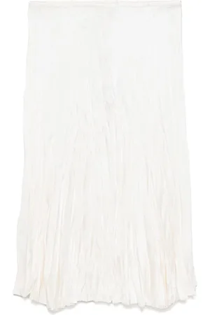 Michael Kors Charmeuse-Midirock aus Satin